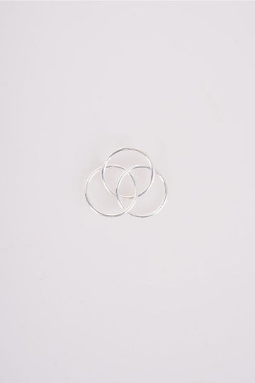 925 three layered ring